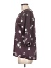 Papermoon 100% Polyester Purple 3/4 Sleeve Blouse Size M - photo 5