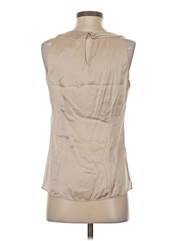 White House Black Market Sleeveless Silk Top (view 2)