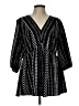 BLOOMCHIC Black 3/4 Sleeve Blouse Size 12 - photo 1