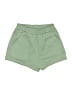 Shein Solid Green Shorts Size S - photo 1