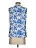 Tommy Hilfiger 100% Polyester Blue Sleeveless Blouse Size S - photo 2