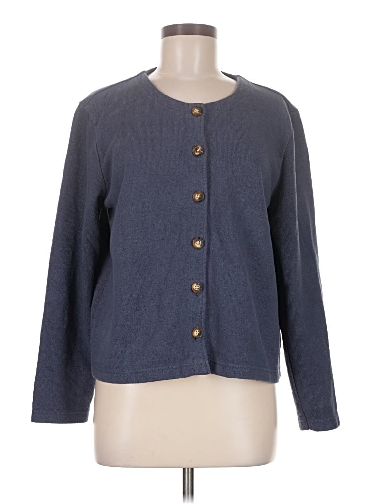 Pre-owned Orvis Cardigan Sweater In Blue
