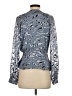 Parker Gray Long Sleeve Blouse Size XS - photo 2