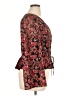 1.State 100% Polyester Burgundy Long Sleeve Blouse Size XL - photo 4