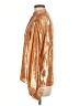 Unbranded Metallic Gold Long Sleeve Blouse Size 6 - photo 5