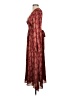 Lulus 100% Polyester Paisley Burgundy Cocktail Dress Size XS - photo 5