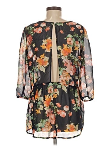 Charming Charlie 3/4 Sleeve Blouse (view 2)