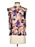 J.Crew 100% Polyester Brown Sleeveless Blouse Size 4 - photo 1