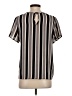 Kaileigh Black Short Sleeve Blouse Size S - photo 2