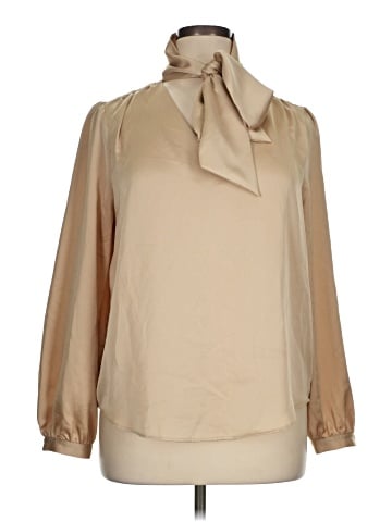 Ann Taylor Long Sleeve Blouse (view 1)