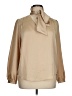 Ann Taylor 100% Polyester Tan Long Sleeve Blouse Size XL - photo 1