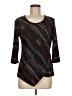 Assorted Brands Brown 3/4 Sleeve T-Shirt Size M - photo 1