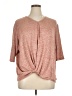 MULTIPLES Red 3/4 Sleeve T-Shirt Size XL (petite) - photo 1