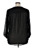 DR2 100% Polyester Black 3/4 Sleeve Blouse Size XL - photo 2