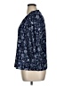 Aqua 100% Polyester Paisley Blue 3/4 Sleeve Blouse Size XL - photo 5
