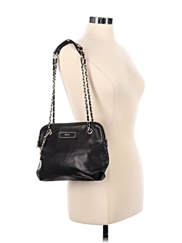 DKNY Leather Shoulder Bag (view 2)