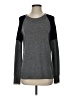Equipment 100% Cashmere Color Block Gray Cashmere Pullover Sweater Size S - photo 1