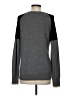 Equipment 100% Cashmere Color Block Gray Cashmere Pullover Sweater Size S - photo 2
