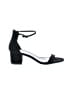 Forever Black Sandals Size 8 1/2 - photo 1