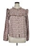Gap Brown Long Sleeve Blouse Size XL - photo 1