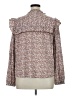 Gap Brown Long Sleeve Blouse Size XL - photo 2