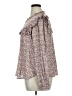 Gap Brown Long Sleeve Blouse Size XL - photo 5