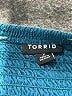 Torrid Teal Sleeveless Blouse Size 2X Plus (2) - photo 7