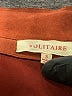 Solitaire 100% Polyester Brown Sleeveless Top Size S - photo 7