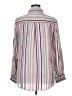 Life Style Stripes Silver Long Sleeve Button-Down Shirt Size XL - photo 2