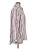 Life Style Stripes Silver Long Sleeve Button-Down Shirt Size XL - photo 4