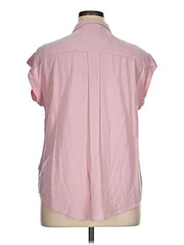 Jachs Girlfriend Sleeveless Button-Down Shirt (view 2)