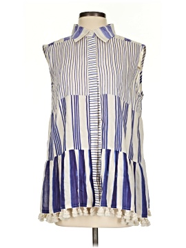 Carolina Herrera Sleeveless Button Down Shirt