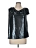 Torrid Metallic Black Short Sleeve Top Size Med Plus (00) - photo 1