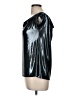 Torrid Metallic Black Short Sleeve Top Size Med Plus (00) - photo 5
