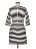 Tabitha Stripes Blue Casual Dress Size 6 - photo 2