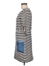 Tabitha Stripes Blue Casual Dress Size 6 - photo 5