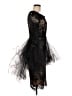 Marchesa Black Cocktail Dress Size 6 - photo 4