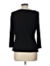 Tess Black 3/4 Sleeve Top Size L - photo 2