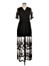 Unbranded 100% Polyester Black Casual Dress Size M - photo 1
