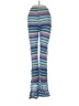 Unbranded Stripes Purple Blue Yoga Pants Size S - photo 2