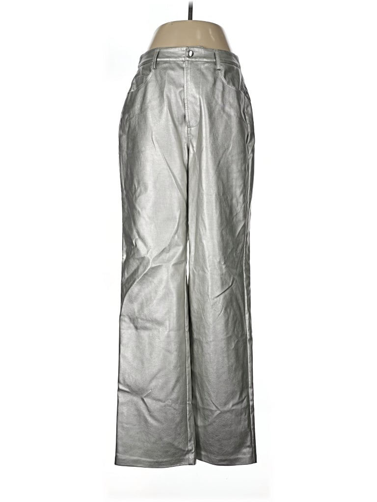 Pre-owned Wayf Casual Pants In Silver