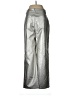 WAYF Metallic Silver Casual Pants Size M - photo 2