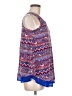 Japna 100% Polyester Blue Sleeveless Blouse Size M - photo 4