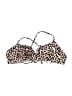 J.Crew Animal Print Brown Swimsuit Top Size 18 - photo 1