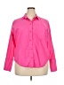 J.Crew Pink 3/4 Sleeve Button-Down Shirt Size 20 - photo 1