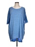 Lularoe Blue 3/4 Sleeve T-Shirt Size L - photo 1