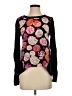 Moth Floral Black Pullover Sweater Size S - photo 1