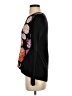 Moth Floral Black Pullover Sweater Size S - photo 5
