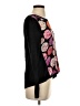 Moth Floral Black Pullover Sweater Size S - photo 4