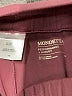 Mondetta Solid Burgundy Casual Pants Size M - photo 7